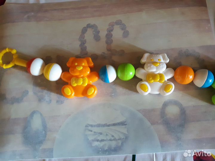 Погремушки,растяжки