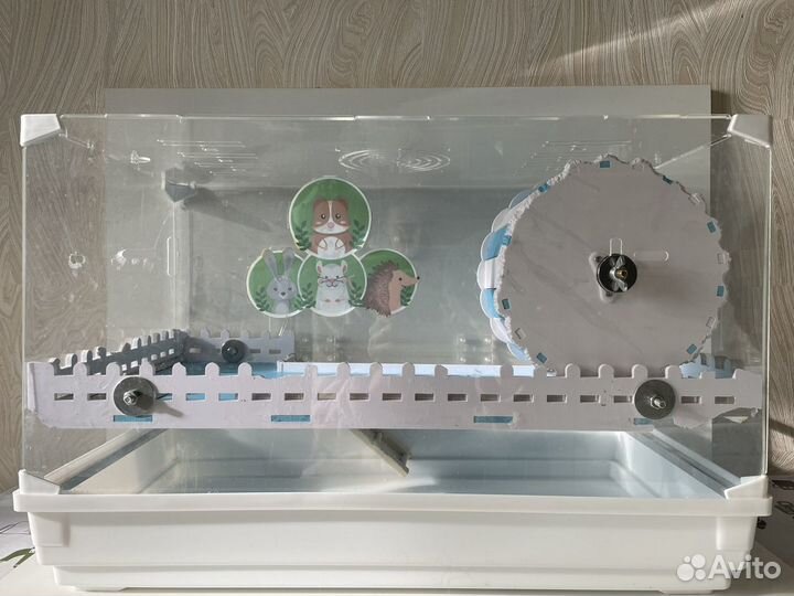 Клетка для джунгарика, кормушка для птиц (синиц)