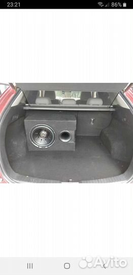 Сабвуфер,усилитель на ваз установка