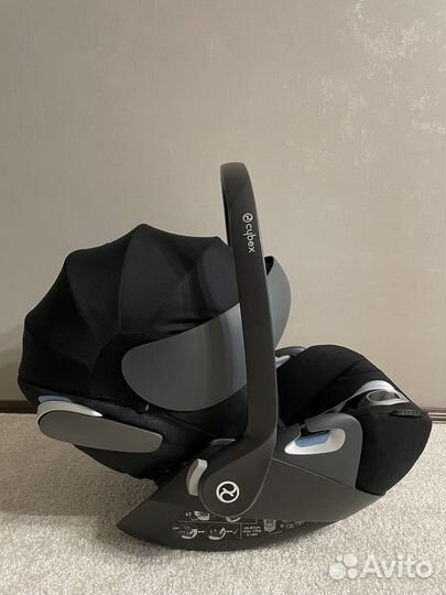 Автокресло cybex cloud z i-size plus deep black
