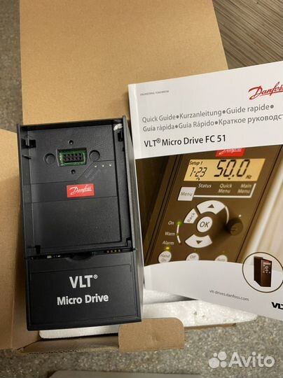Danfoss VLT Micro Drive fс 51 0,75 кВт 132F0018