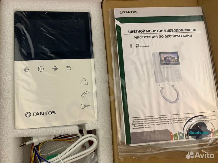 Комплект видеодомофона tantos Elly