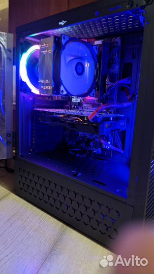 Игровой пк i7 4790/8 gb/480gb ssd/Rx 580 8Gb