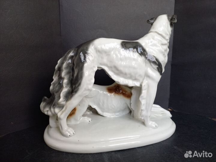 Большая фарфоровая статуэтка Heinz&Co Германия