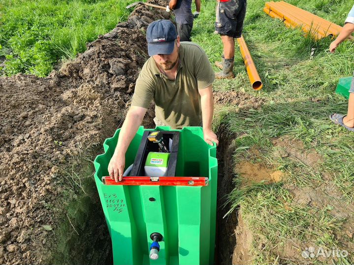 Септик под ключ за один день