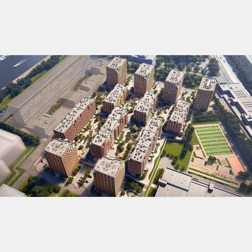2-к. квартира, 66,2 м², 1/6 эт.