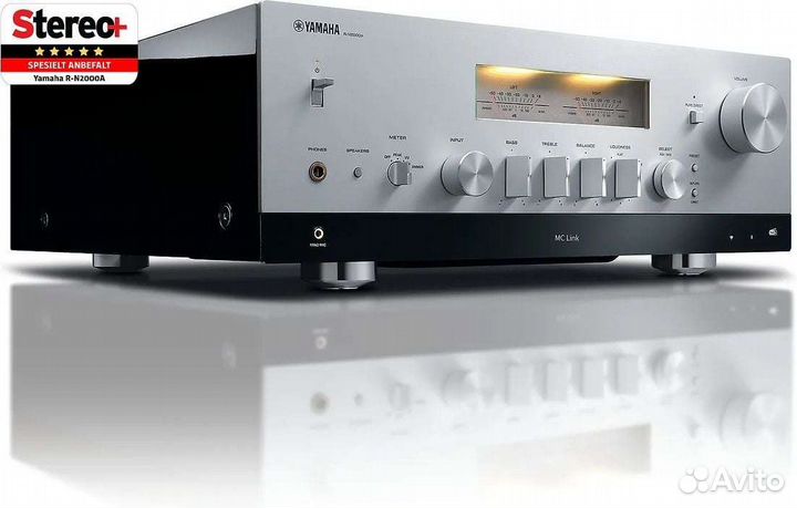 Сетевой усилитель Yamaha RN2000A, серебристый