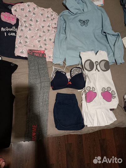 Пакет вещей на девочку рост 134 140