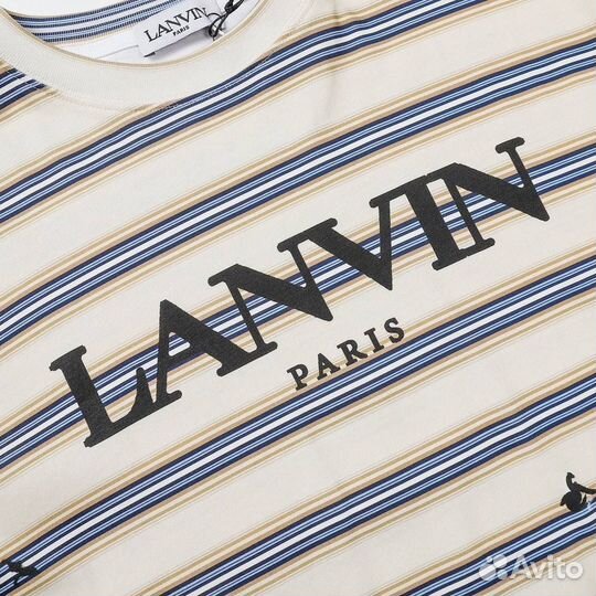 Футболка Lanvin Бежевая