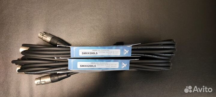 Шнур микрофонный roxtone Smxx200/5 длина 5 метров