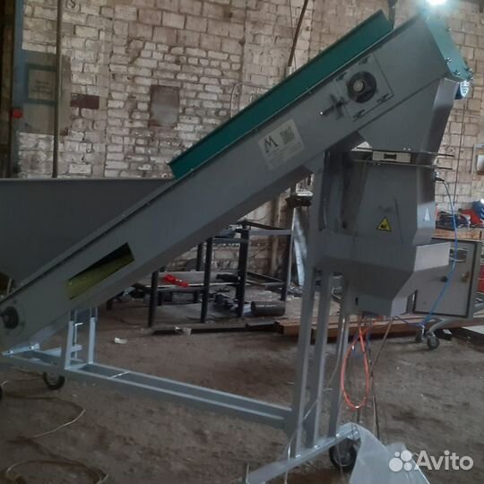 Линия фасовки по весу кормов,пеллет,овощей,макарон