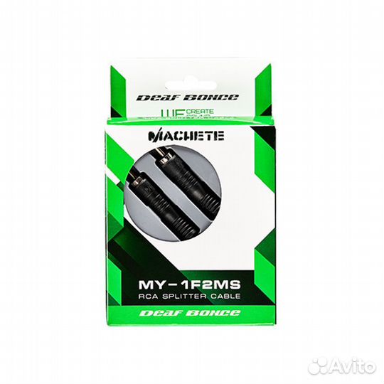 Machete MY-1F2MS/Разветвитель RCA