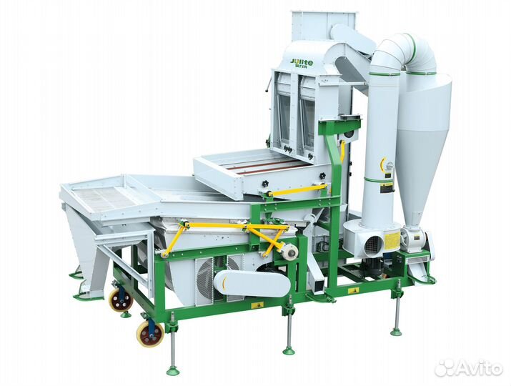 Воздушно-решетный сепаратор с пневмостолом