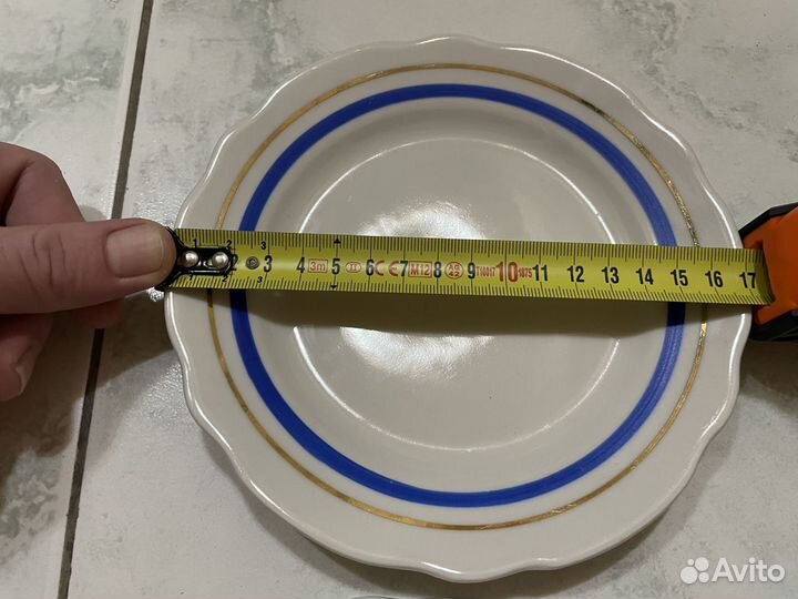 Тарелки Коростень 17 см. - 5 шт