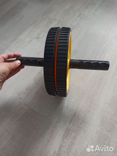 Ролик для пресса (гимнастический) 2 колеса