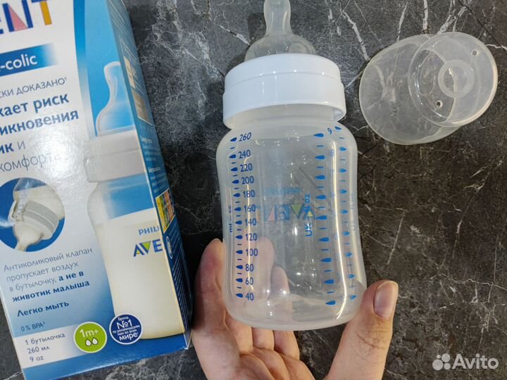 Бутылочка philips avent антиколиковая