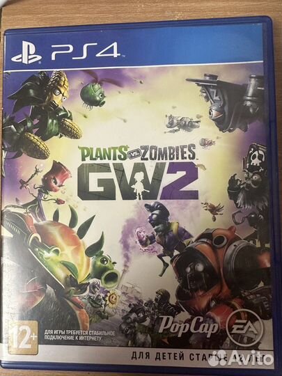 Игра на ps4 PVZ garden warfare 2, бу