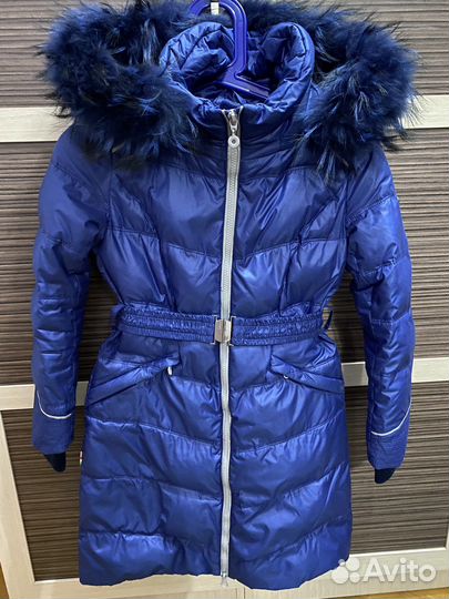 Пальто для девочки 140