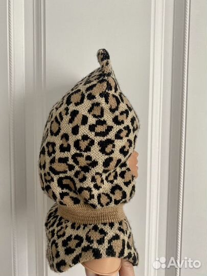 Шапка шлем для девочки 46 48