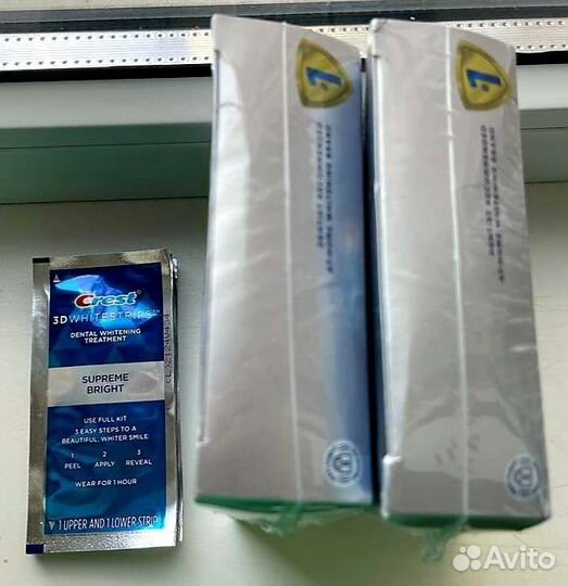 Полоски для отбеливания зубов Crest 28 Level