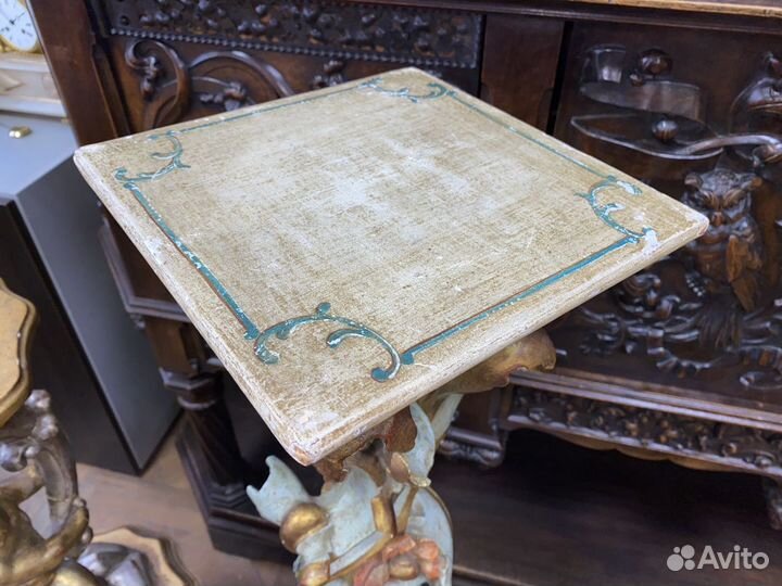 Старинная жардиньерка подставка под цветы