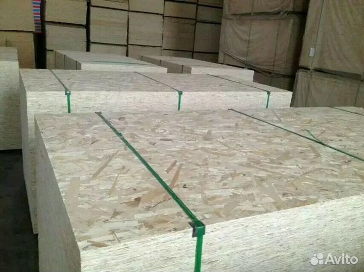 Плита OSB-3 9 мм 1220х2440 Кроношпан