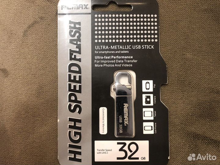 Карта памяти 32gb - брелок
