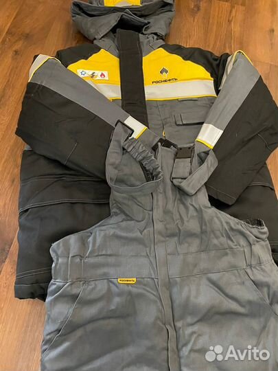 Спецодежда.Костюм рабочий зимний Роснефть