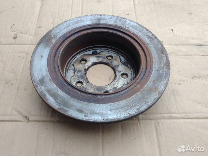 Тормозной диск задний Nissan Qashqai Vi HR16DE