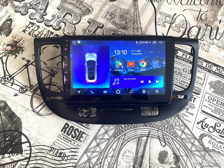 Андройд магнитола Киа Рио 2 / Kia Rio 2