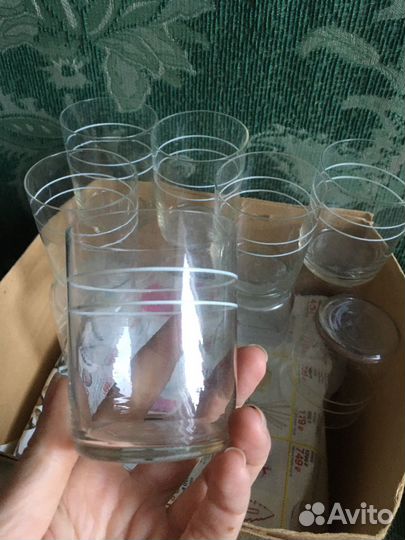 Стаканы СССР тонкое стекло
