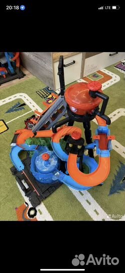 Hot wheels автомойка