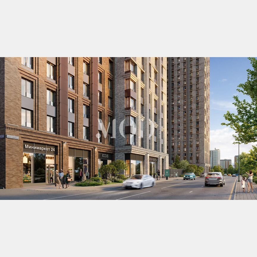 1-к. квартира, 40,7 м², 21/34 эт.