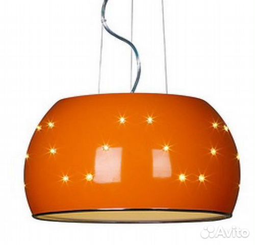 Люстра LuceSolara 1000/1S E27*60W 36LED orange