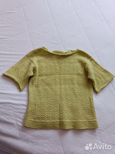 Свитер новый женский с коротким рукавом 44 размер