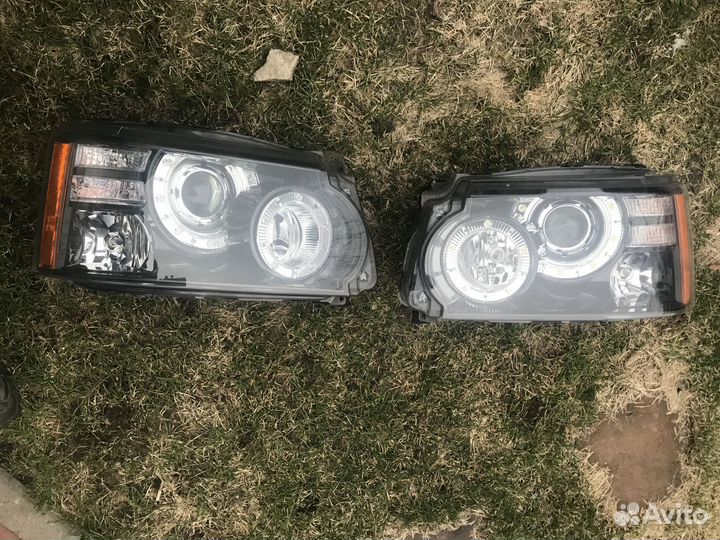 Фары range rover sport рестайлинг