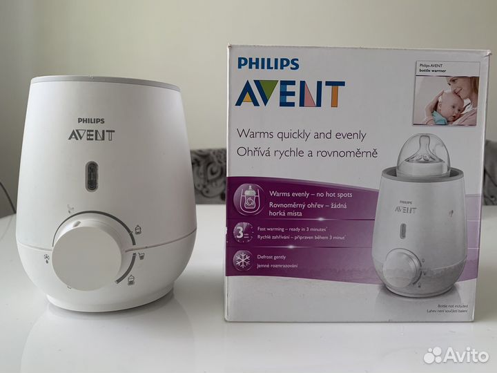 Подогреватель для бутылочек avent