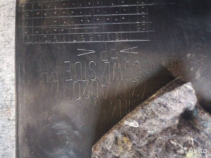 Обшивка салона Mitsubishi Asx GA1W 2011