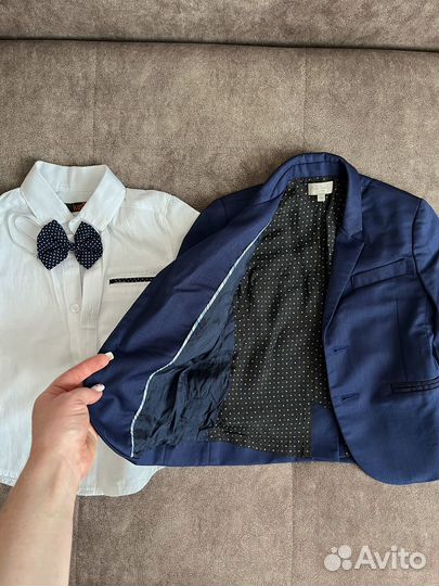 Пиджак и рубашка 92-98 р