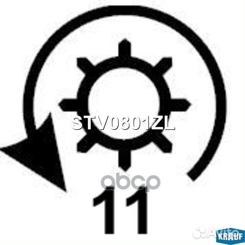 Стартер 12V 2.0kW STV0801ZL Krauf