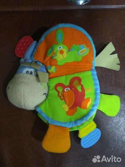 Развивающая игрушка бегемот