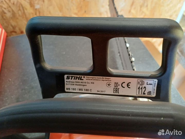 Бензопила stihl ms 180