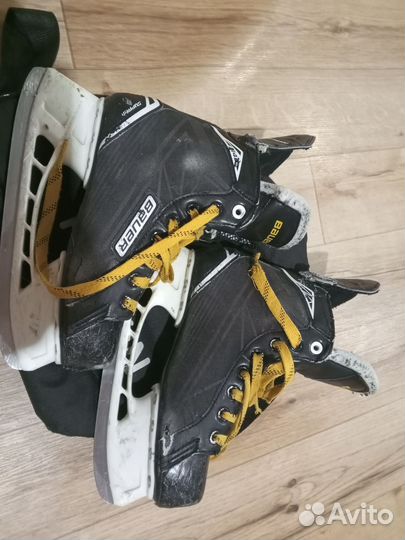 Хоккейные коньки bauer размер 38.5