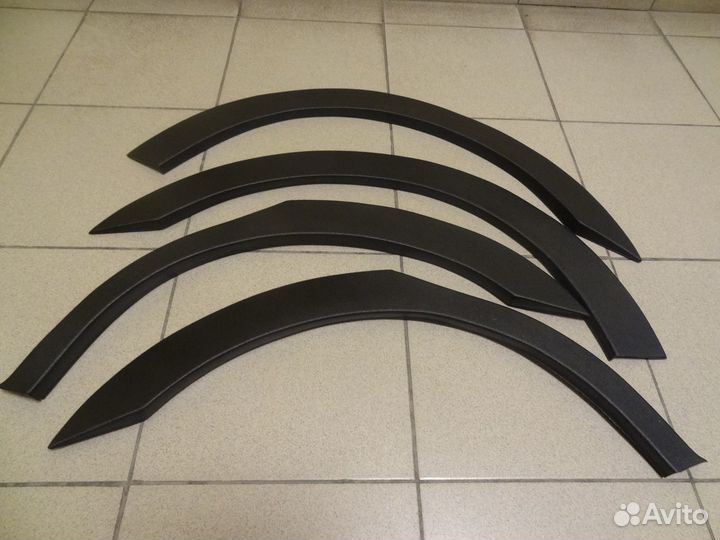 Новые накладки арок крыльев Lanos Nexia Chance