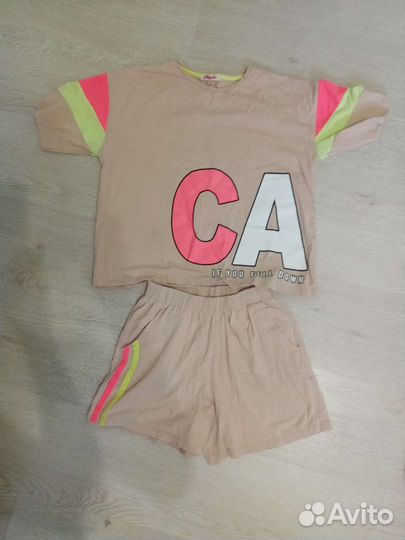 Летний костюм для девочки