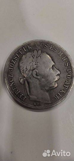 1 флорин 1892г