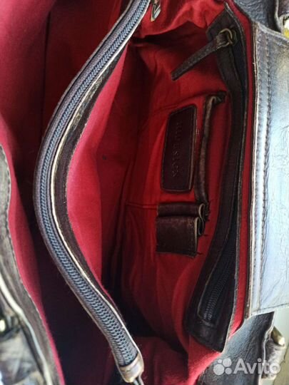 Сумка женская натуральная кожа бу