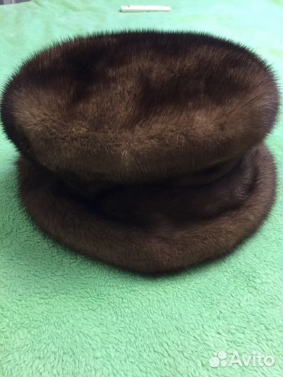 Шапка из меха норки