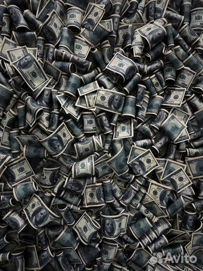 Денежная картина, картина доллары