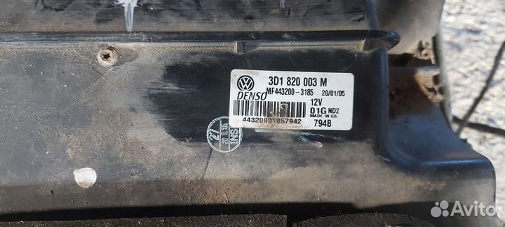 Корпус печки в сборе на Volkswagen Phaeton